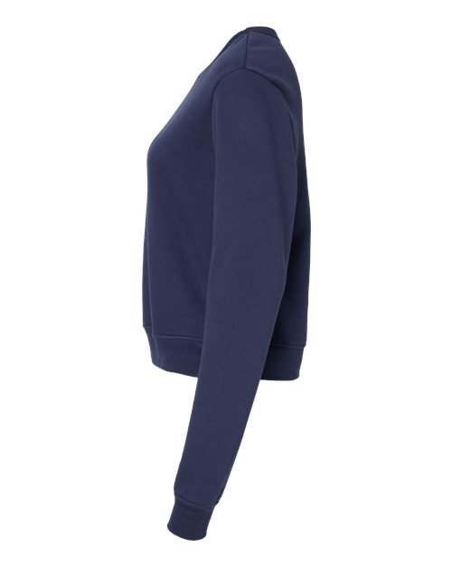 BELLA + CANVAS 7511 - Women's Sponge Fleece Crewneck Sweatshirt - Navy