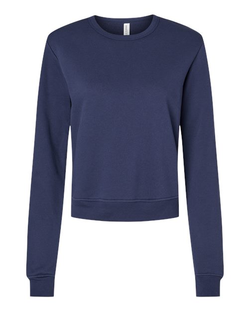 BELLA + CANVAS 7511 - Women's Sponge Fleece Crewneck Sweatshirt - Navy
