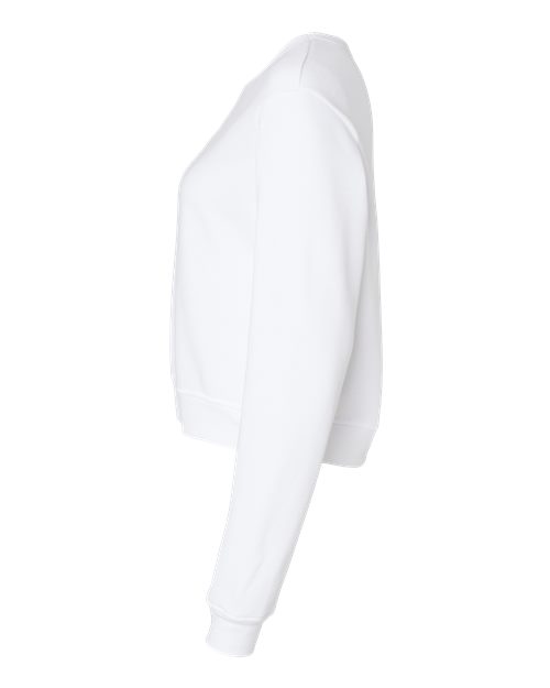 BELLA + CANVAS 7511 - Women's Sponge Fleece Crewneck Sweatshirt - White
