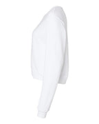 BELLA + CANVAS 7511 - Women's Sponge Fleece Crewneck Sweatshirt - White