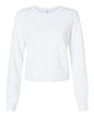 BELLA + CANVAS 7511 - Women's Sponge Fleece Crewneck Sweatshirt - White