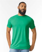 Gildan 64000CVC - Unisex Softstyle CVC T-Shirt - Kelly Mist
