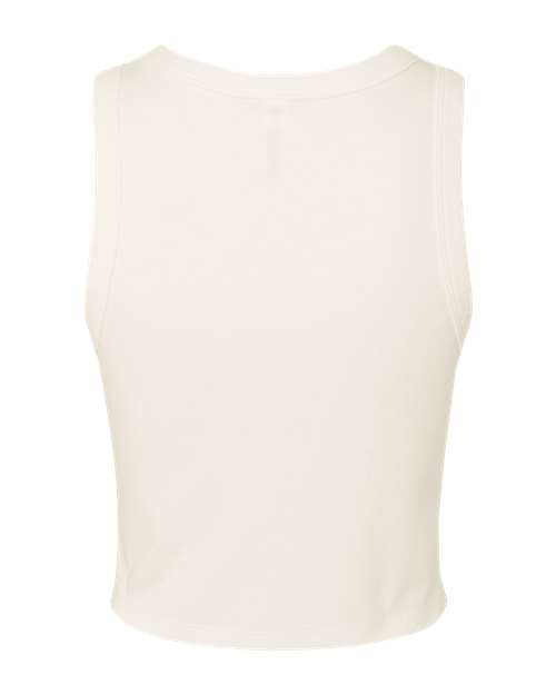 BELLA + CANVAS 1019 - Women's Micro Rib Racer Tank - Solid Natural Blend