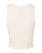 BELLA + CANVAS 1019 - Women's Micro Rib Racer Tank - Solid Natural Blend