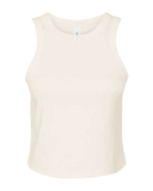 BELLA + CANVAS 1019 - Women's Micro Rib Racer Tank - Solid Natural Blend
