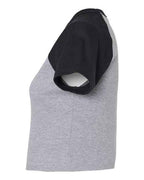BELLA + CANVAS 1201 - Women's Micro Rib Raglan Baby Tee