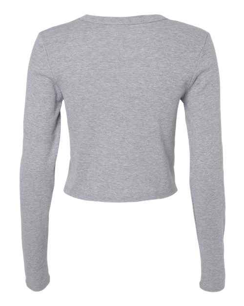 BELLA + CANVAS 1501 - Women's Micro Rib Long Sleeve Baby Tee