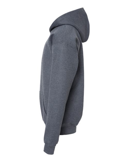 Gildan SF500B - Youth Softstyle Midweight Hooded Sweatshirt - Dark Heather