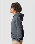 Gildan SF500B - Youth Softstyle Midweight Hooded Sweatshirt - Dark Heather