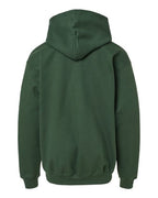 Gildan SF500B - Youth Softstyle Midweight Hooded Sweatshirt - Forest Green