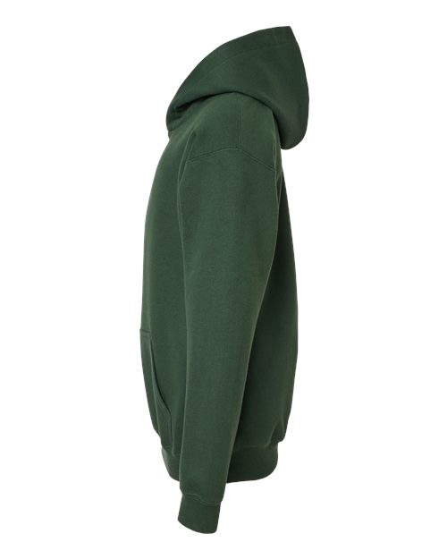 Gildan SF500B - Youth Softstyle Midweight Hooded Sweatshirt - Forest Green