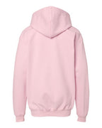 Gildan SF500B - Youth Softstyle Midweight Hooded Sweatshirt - Light Pink