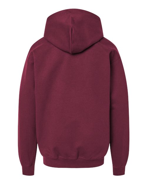 Gildan SF500B - Youth Softstyle Midweight Hooded Sweatshirt - Maroon