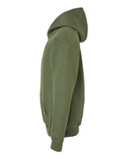Gildan SF500B - Youth Softstyle Midweight Hooded Sweatshirt - Military Green