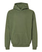 Gildan SF500B - Youth Softstyle Midweight Hooded Sweatshirt - Military Green
