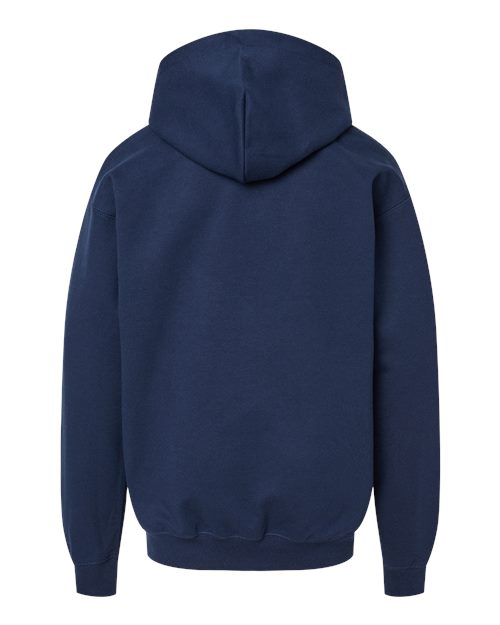 Gildan SF500B - Youth Softstyle Midweight Hooded Sweatshirt - Navy