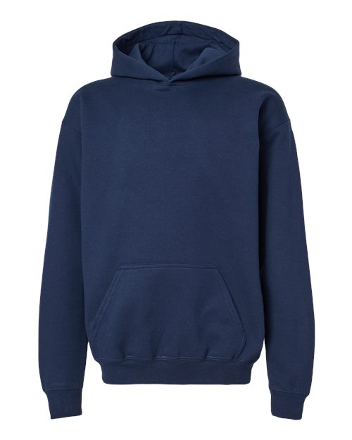 Gildan SF500B - Youth Softstyle Midweight Hooded Sweatshirt - Navy