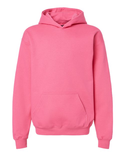 Gildan SF500B - Youth Softstyle Midweight Hooded Sweatshirt - Pink Lemonade