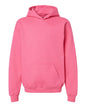 Gildan SF500B - Youth Softstyle Midweight Hooded Sweatshirt - Pink Lemonade