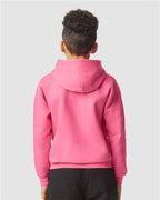 Gildan SF500B - Youth Softstyle Midweight Hooded Sweatshirt - Pink Lemonade
