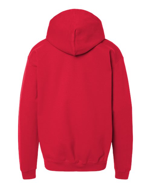 Gildan SF500B - Youth Softstyle Midweight Hooded Sweatshirt - Red