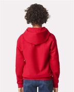 Gildan SF500B - Youth Softstyle Midweight Hooded Sweatshirt - Red