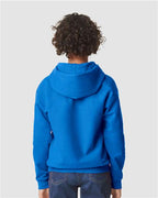 Gildan SF500B - Youth Softstyle Midweight Hooded Sweatshirt - Royal