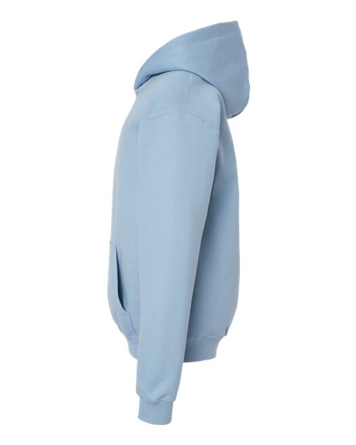 Gildan SF500B - Youth Softstyle Midweight Hooded Sweatshirt - Stone Blue