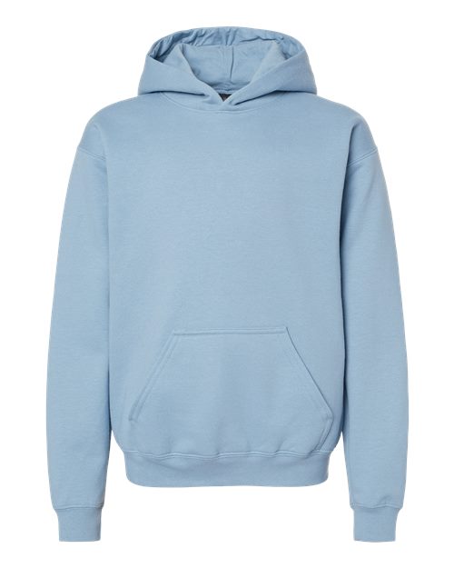 Gildan SF500B - Youth Softstyle Midweight Hooded Sweatshirt - Stone Blue