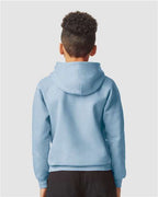 Gildan SF500B - Youth Softstyle Midweight Hooded Sweatshirt - Stone Blue