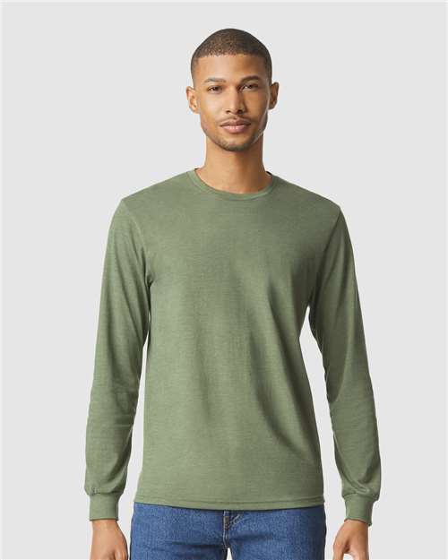Gildan 64440CVC - Unisex Softstyle CVC Long Sleeve T-Shirt - Cactus