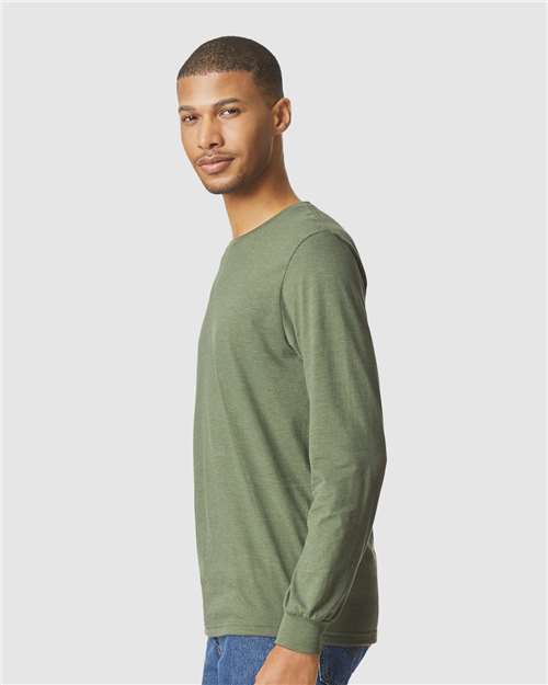 Gildan 64440CVC - Unisex Softstyle CVC Long Sleeve T-Shirt - Cactus