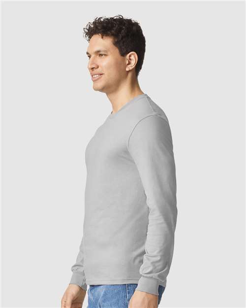 Gildan 64440CVC - Unisex Softstyle CVC Long Sleeve T-Shirt - Cement