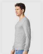 Gildan 64440CVC - Unisex Softstyle CVC Long Sleeve T-Shirt - Cement