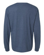Gildan 64440CVC - Unisex Softstyle CVC Long Sleeve T-Shirt - Navy Mist