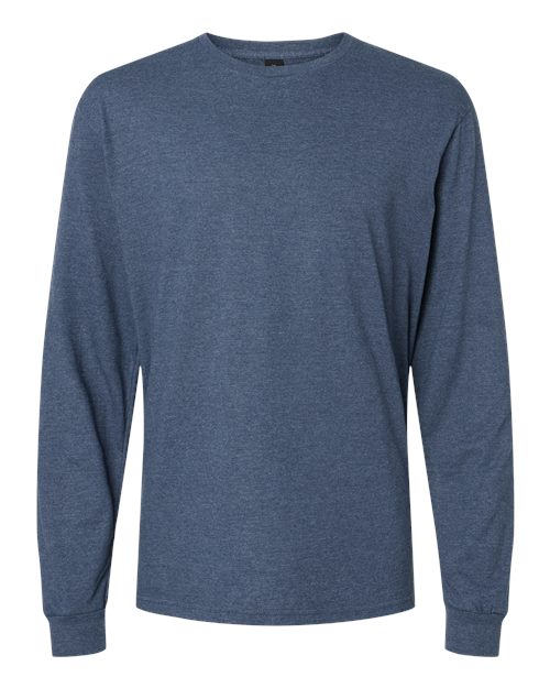 Gildan 64440CVC - Unisex Softstyle CVC Long Sleeve T-Shirt - Navy Mist