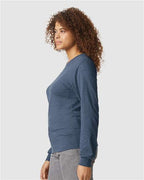 Gildan 64440CVC - Unisex Softstyle CVC Long Sleeve T-Shirt - Navy Mist