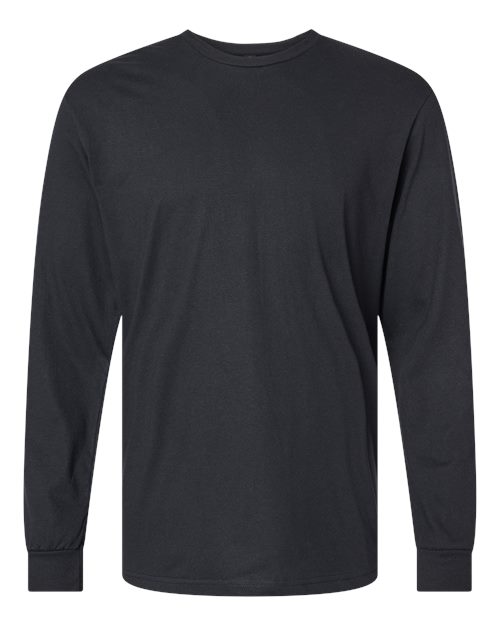 Gildan 64440CVC - Unisex Softstyle CVC Long Sleeve T-Shirt - Pitch Black