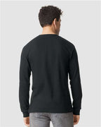 Gildan 64440CVC - Unisex Softstyle CVC Long Sleeve T-Shirt - Pitch Black