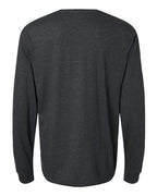 Gildan 64440CVC - Unisex Softstyle CVC Long Sleeve T-Shirt - Pitch Black Mist