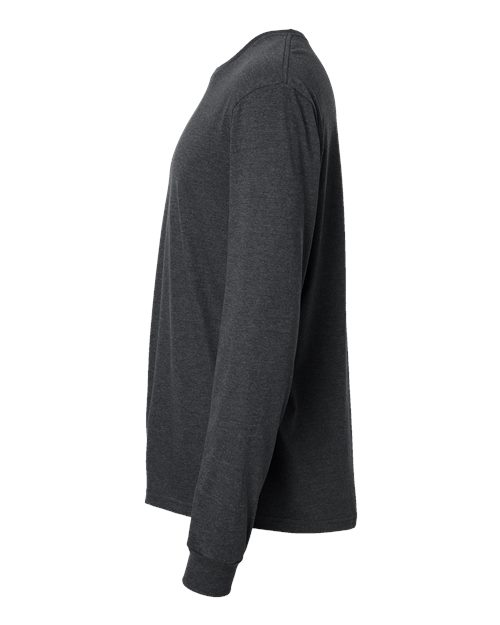 Gildan 64440CVC - Unisex Softstyle CVC Long Sleeve T-Shirt - Pitch Black Mist
