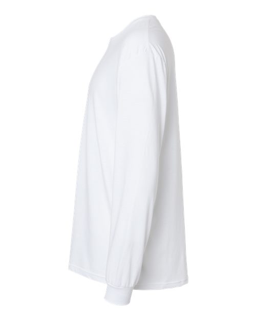 Gildan 64440CVC - Unisex Softstyle CVC Long Sleeve T-Shirt - White