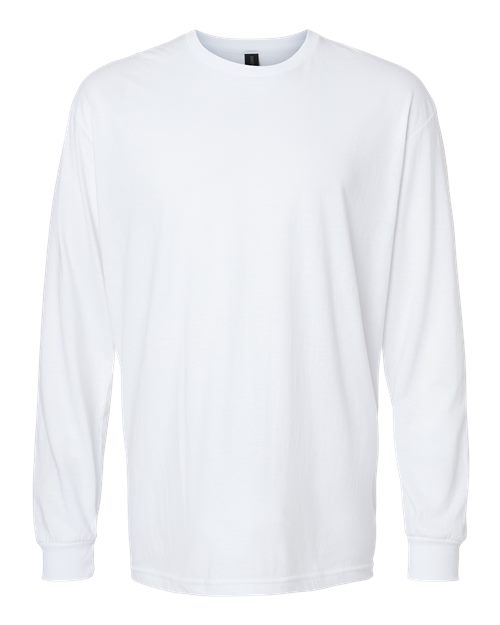 Gildan 64440CVC - Unisex Softstyle CVC Long Sleeve T-Shirt - White