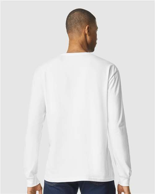 Gildan 64440CVC - Unisex Softstyle CVC Long Sleeve T-Shirt - White