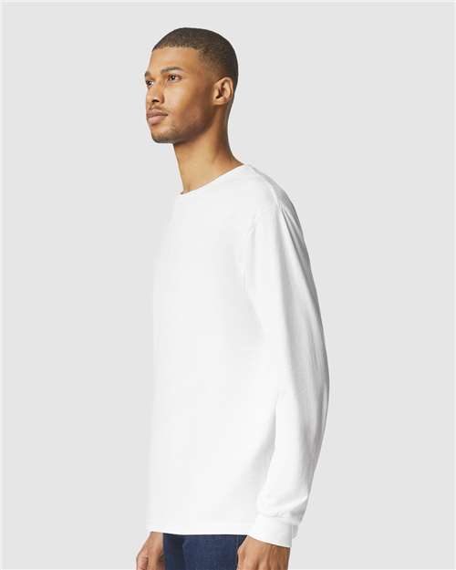Gildan 64440CVC - Unisex Softstyle CVC Long Sleeve T-Shirt - White