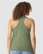 Gildan 64220LCVC - Women's Softstyle CVC Racerback Tank Top - Cactus