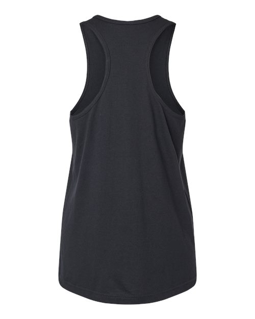 Gildan 64220LCVC - Women's Softstyle CVC Racerback Tank Top - Pitch Black