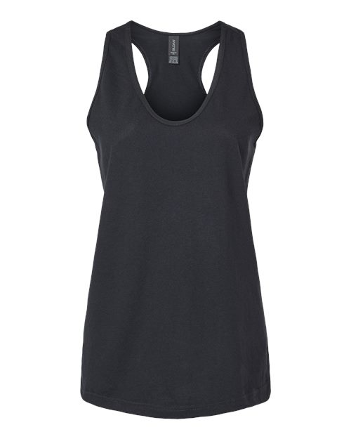Gildan 64220LCVC - Women's Softstyle CVC Racerback Tank Top - Pitch Black
