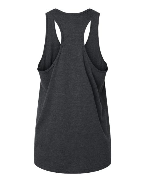 Gildan 64220LCVC - Women's Softstyle CVC Racerback Tank Top - Pitch Black Mist