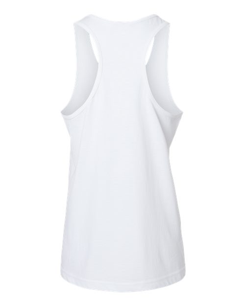 Gildan 64220LCVC - Women's Softstyle CVC Racerback Tank Top - White